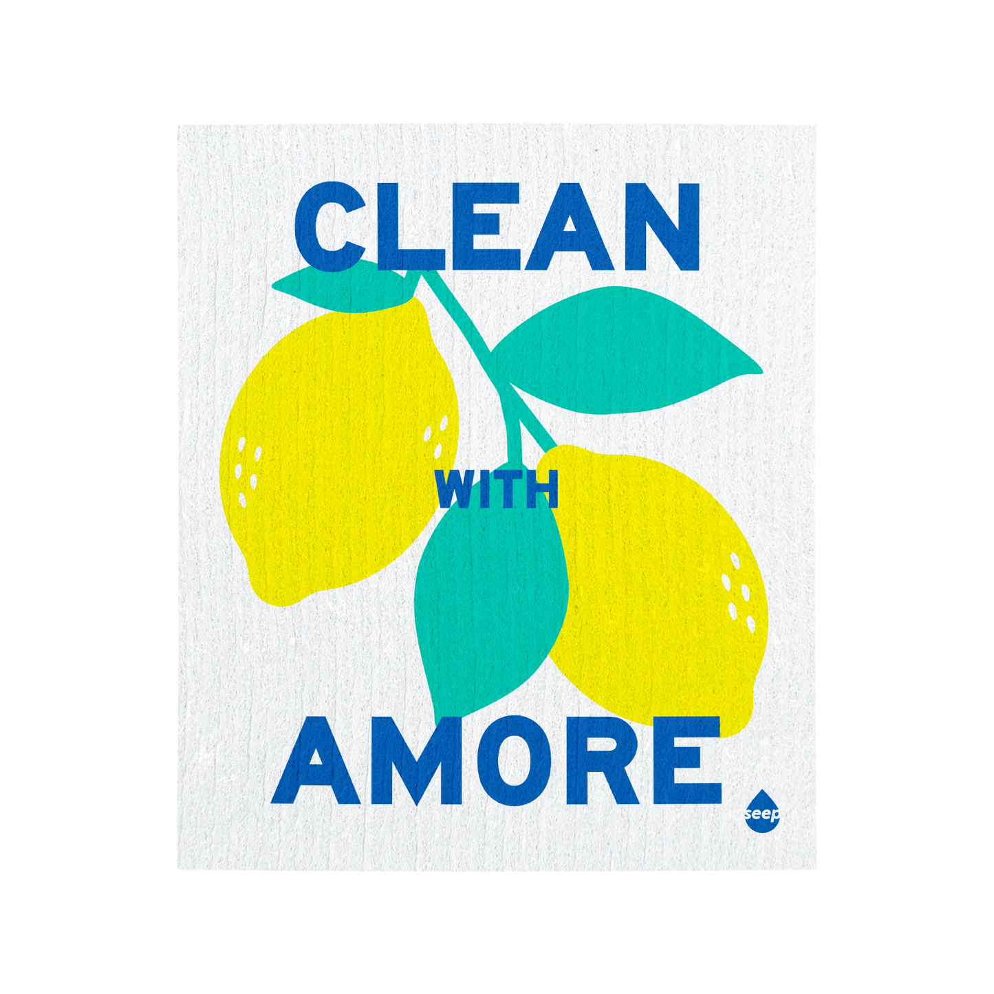 Clean With Amore Sponge Cloths (4 cloths)