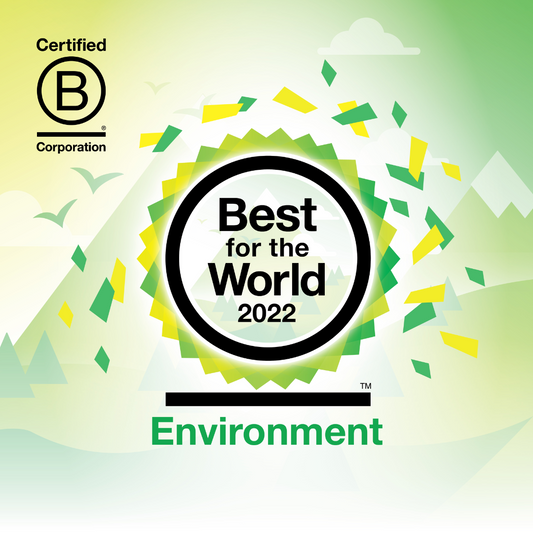 We’re a Best For The World™ B Corp for 2022