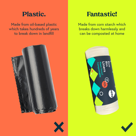 10L Eco Biodegradable Bin Liners