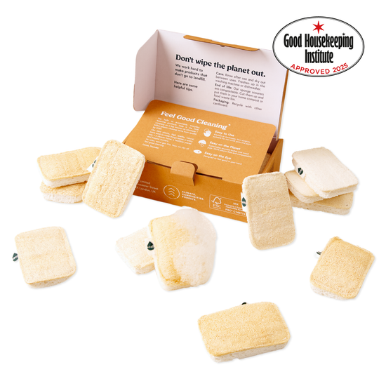 Eco Sponge Scourers (1 year supply - 12 sponges)