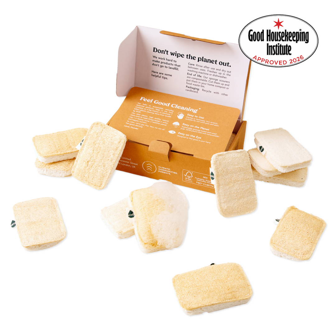 Eco Sponge Scourers (1 year supply - 12 sponges)