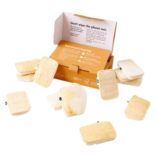 Eco Sponge Scourers (1 year supply - 12 sponges)