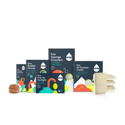 Eco cleaning kit containing all cleaning essentials for your home