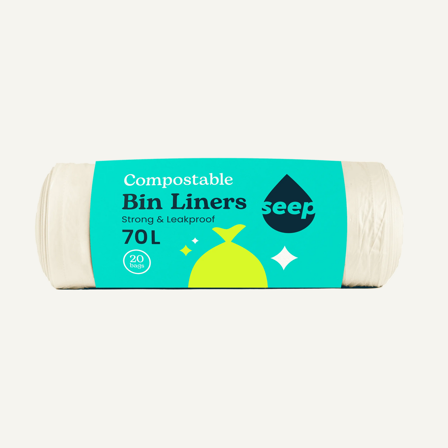 70L Eco Biodegradable Bin Liners