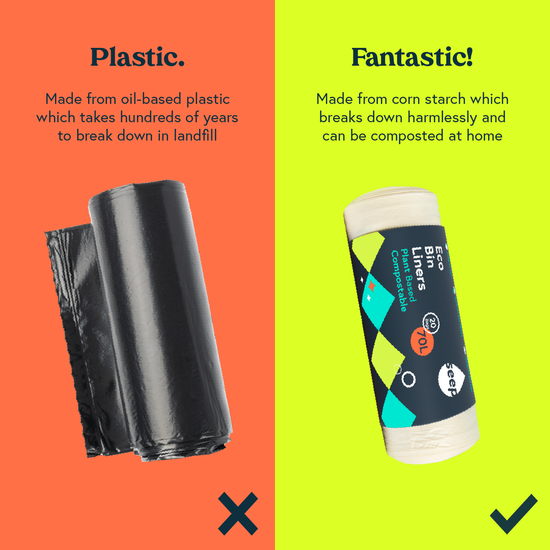 70L Eco Biodegradable Bin Liners