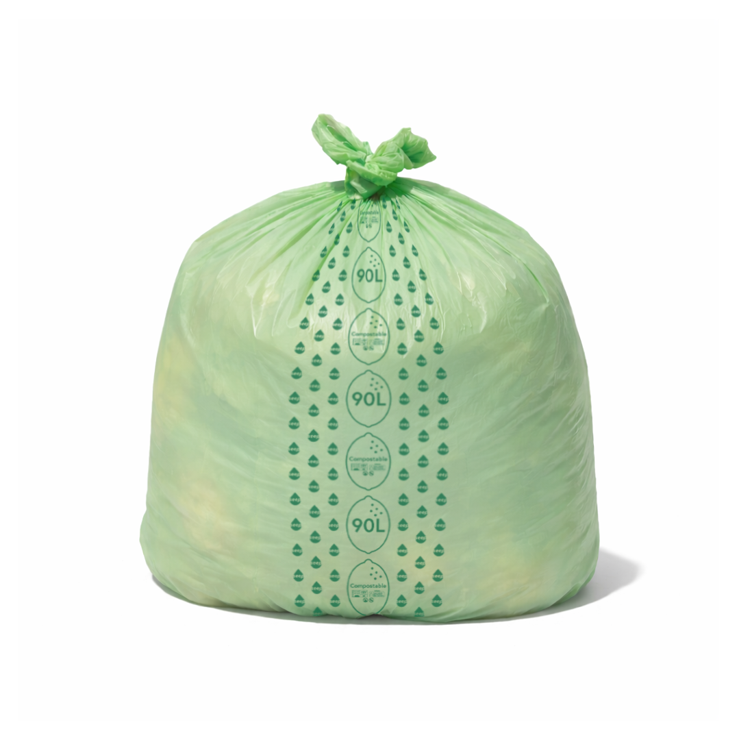 90L Eco Green Garden Waste Bags
