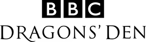 BBC Dragons' Den logo in black and white