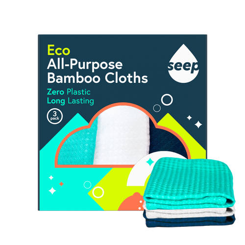 Eco All-Purpose Bamboo Cloths (3 cloths)