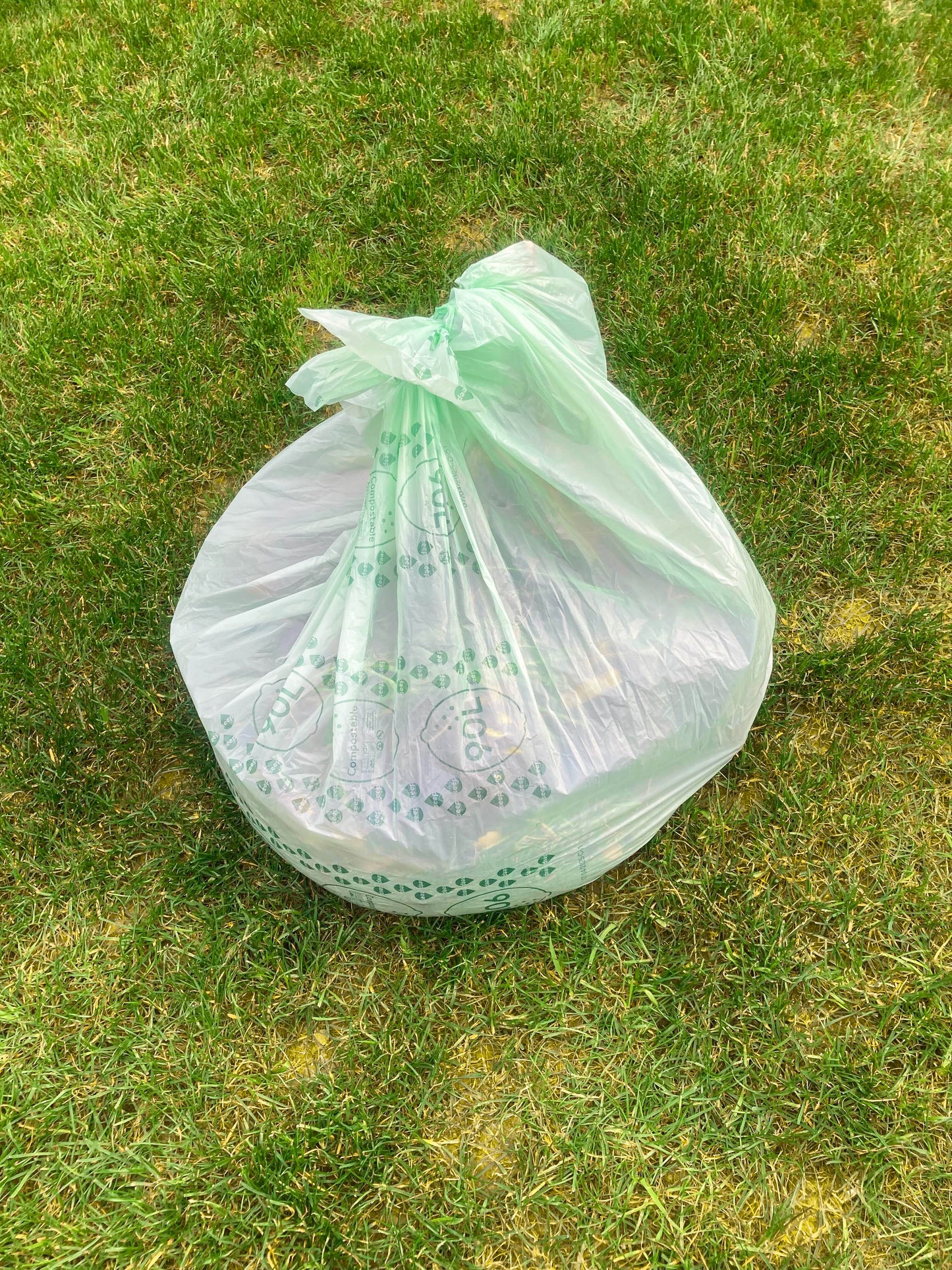 90L Eco Green Garden Waste Bags