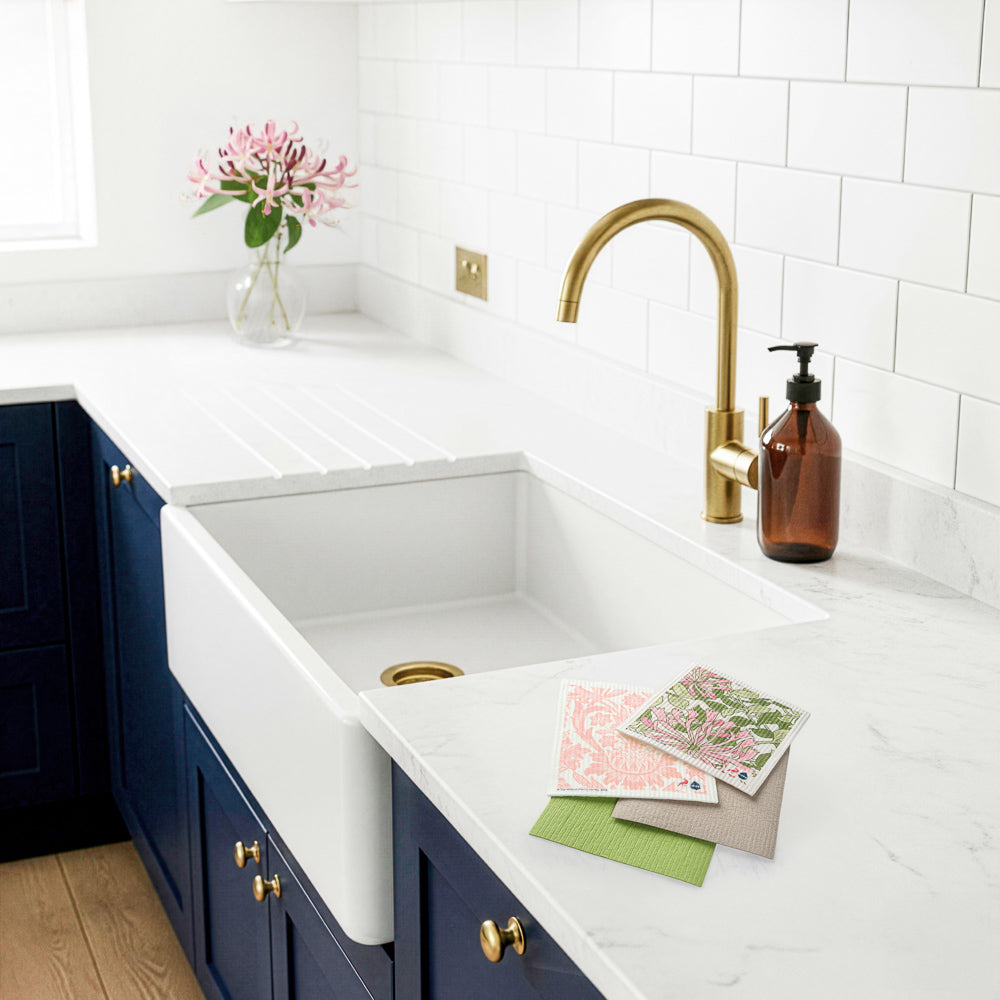 The William Morris Society x Seep Eco Sponge Cloths (4 cloths)