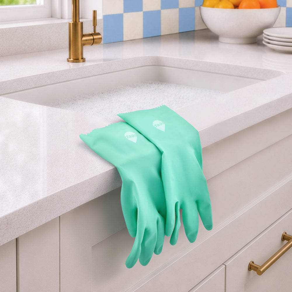 Eco Rubber Gloves - 3 Pairs