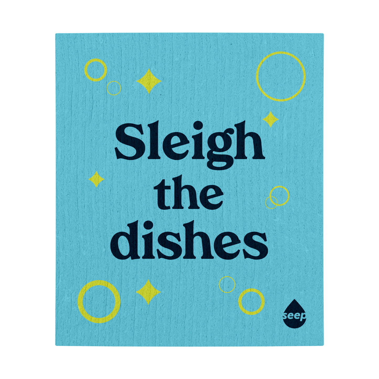 Sleigh The Dishes Sponge Cloths