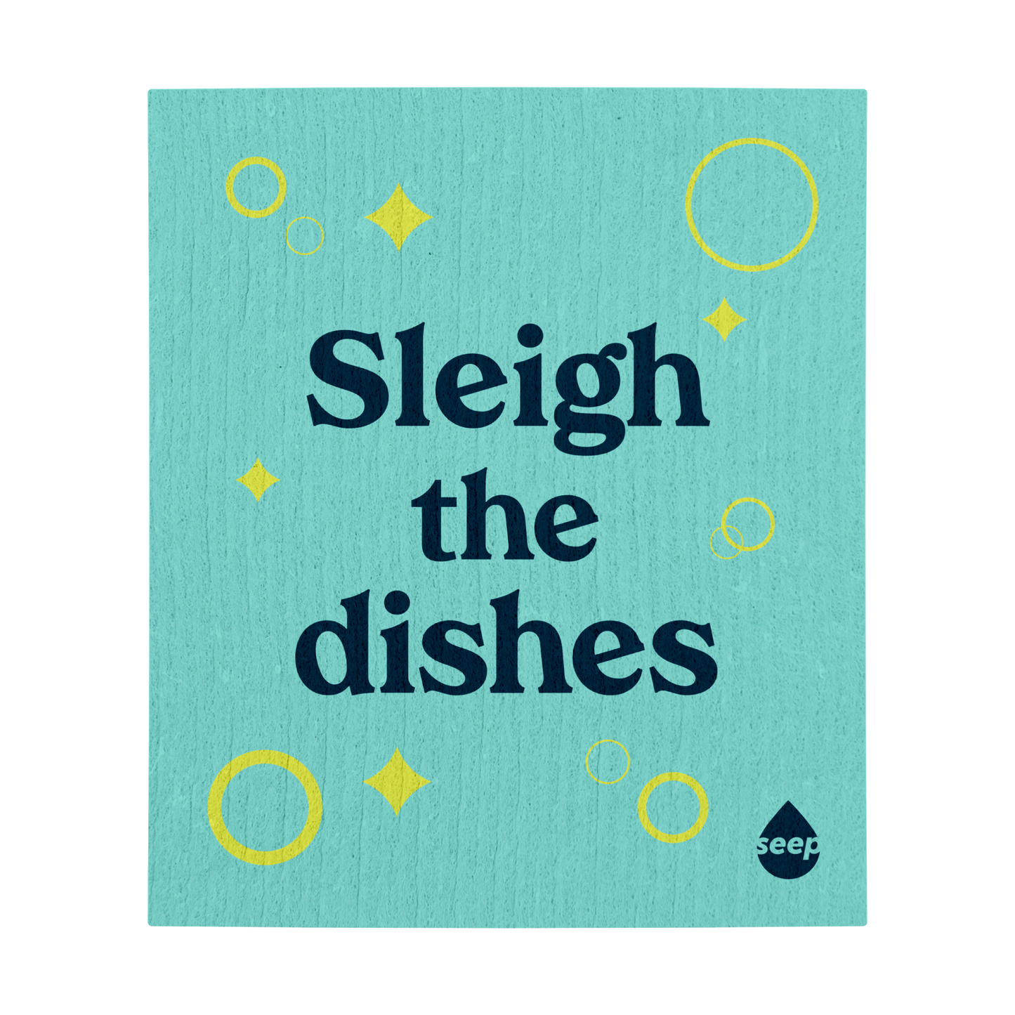 Sleigh The Dishes Sponge Cloths