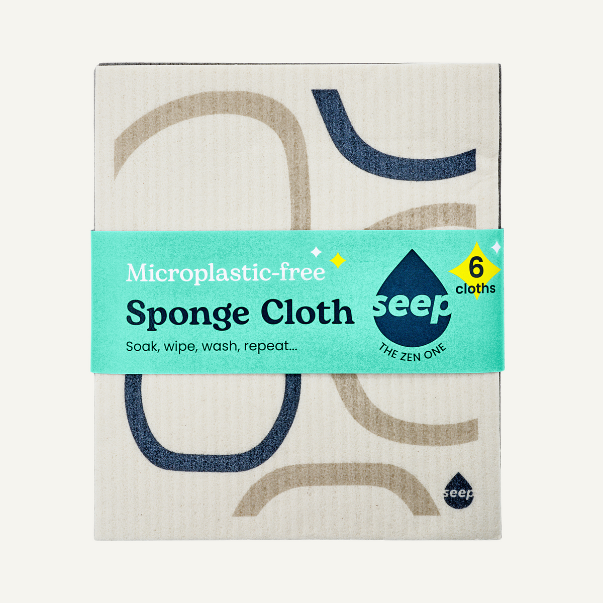 The Zen One - 6 Sponge Cloths