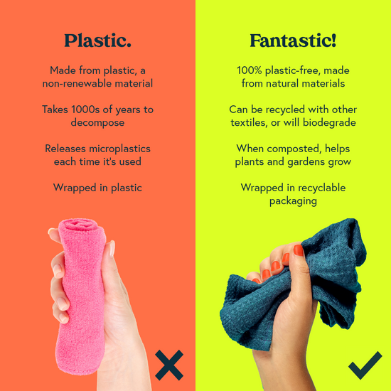 Eco All-Purpose Bamboo Cloths (3 cloths)