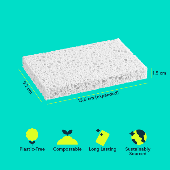 Eco Pop-Up Sponges (6 sponges)